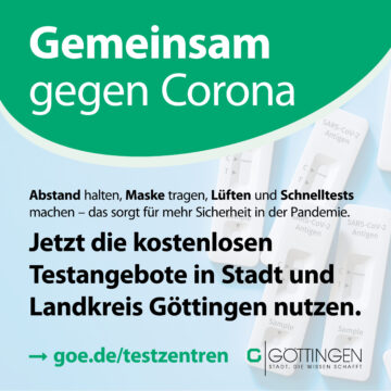Testzentren Göttingen - Gemeinsam gegen Corona